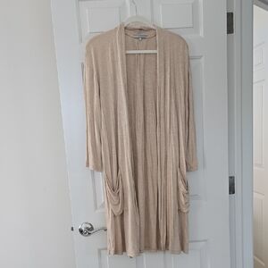 Neuflora: Emma's Closet Beige  Cardigan